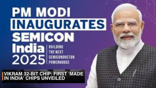 PM Modi Addresses Opening of Semicon India 2025; 32-Bit Processor Chip ‘Vikram’ Unveiled, Signaling India’s Historic Semiconductor Milestone