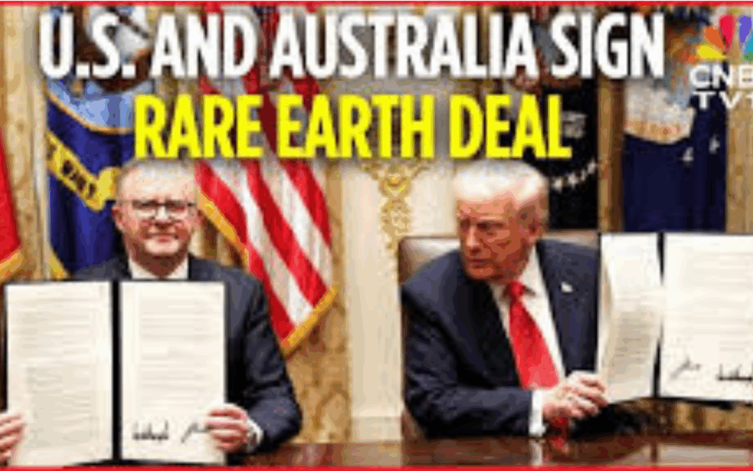 US, Australia Ink Rare Earths Deal, Fortifying Semiconductor Supply Chain Anew