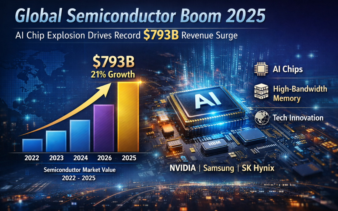 Global Semiconductor Boom 2025: $793B Market Surges 21% Fueled by AI Chip Explosion and Strategic Visionary Leaders